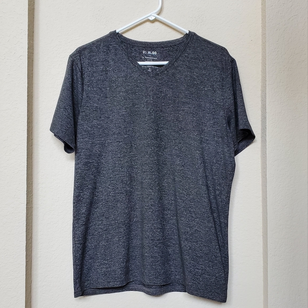 01.Algo Men's Performance Tee.  Size Medium